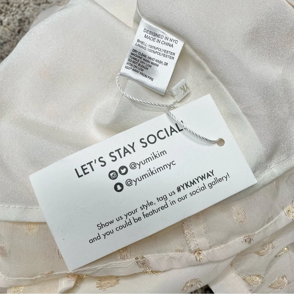 Yumi Kim 100% lurex wedding